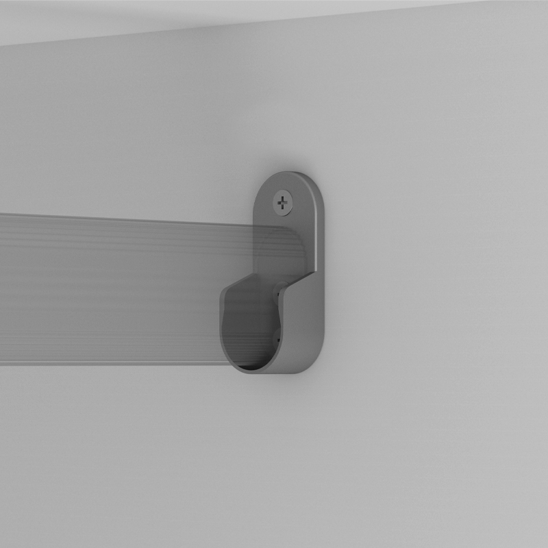 OVAL TUBE SIDE SUPPORT / ALUMINUM MAT